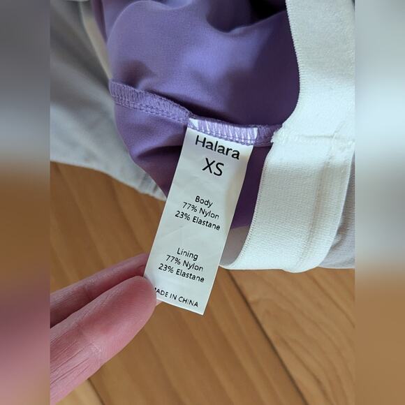 NWT Halara Asymmetric Crop Top Size XS - Picture 6 of 8